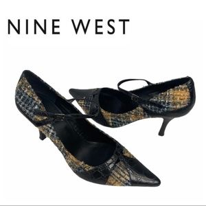 Nine West Tweed Pumps